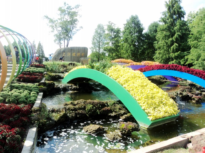 国庆节日游上海植物园