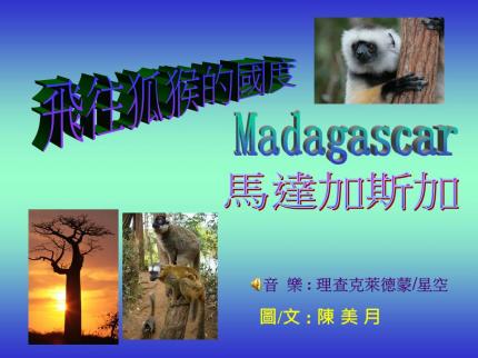 飛往狐猴的國度------馬達加斯加