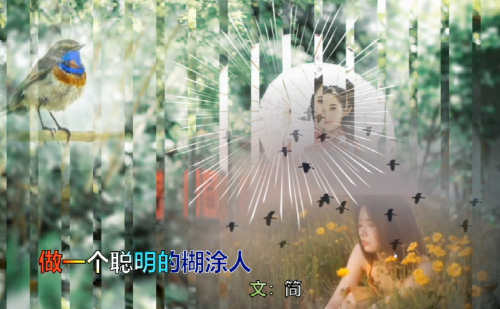 同步朗读做一个聪明的糊涂人
