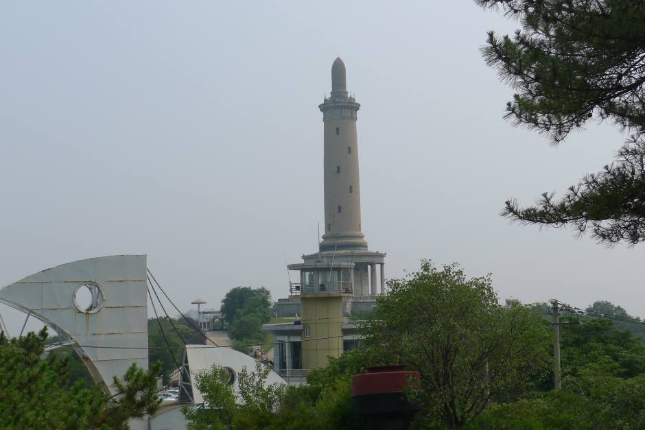 旅順曾經來過幾次,多半是工作關係,到旅順海軍基地試航交船.